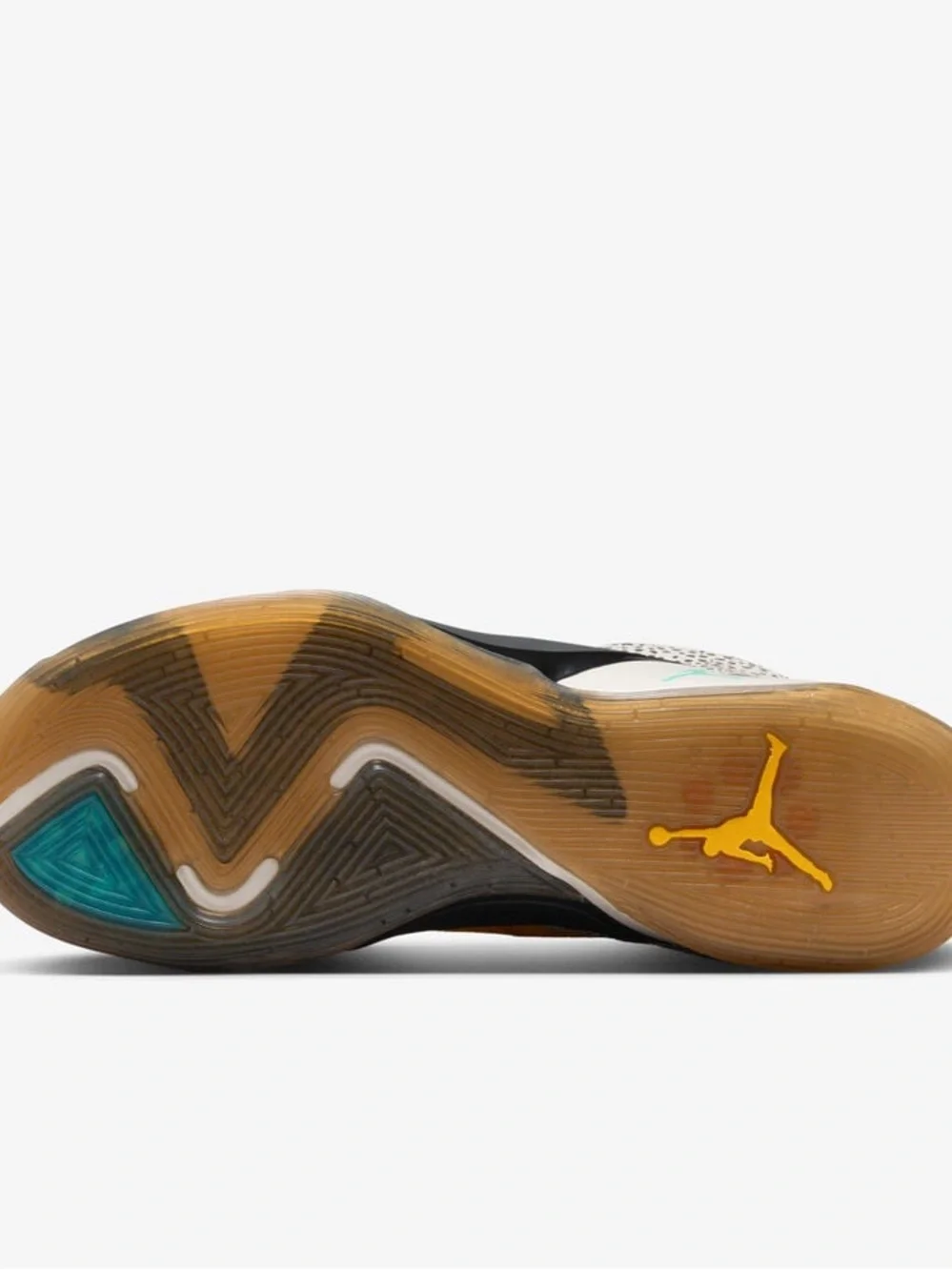 Jordan Low-Top Luka 2 Sneaker in Yellow, Black & Teal Accent